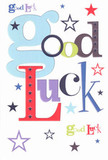 This good luck card radiates the vibrancy and support characteristic of West Norwood's close-knit community. The phrase 'Good Luck' is playfully arranged in a medley of fonts and hues-swirling pastel blues, lush moss greens, vivacious reds, and moody violets-each letter thoughtfully composed as though selected from a florist's palette. Tiny stars in navy, lilac, and pale yellow burst across a crisp white canvas, their presence as energising as first light over nearby Norwood Park. The smooth, flat cardstock invites touch, reminiscent of the satisfaction in finishing a bouquet with a silken ribbon. Whether sent to celebrate a local achievement, a new school year, or a fresh job opportunity, this card resonates with hope and joyful anticipation. It's the kind of gesture that brings a smile to any aspiring dreamer in West Norwood, stitched with the same optimism and genuine care that defines Flowers West Norwood's artistry.